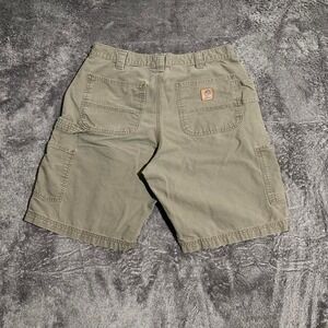 Carhartt Light Brown Skater Distressed Carpenter Shorts